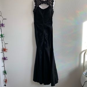 Xscape Evening Black Dress size12
